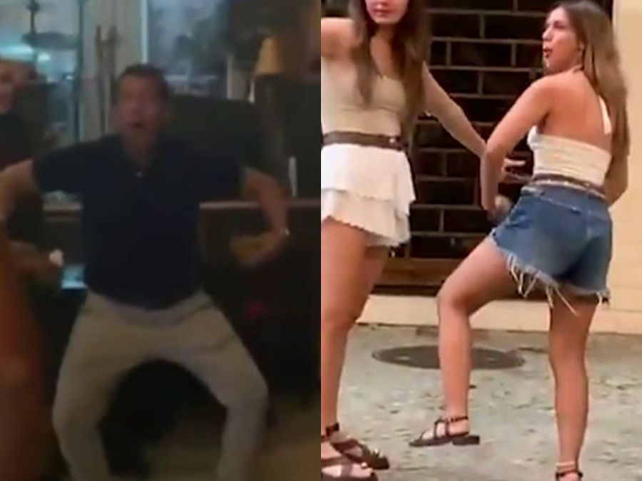 Polémico video del papá de Agostina: recreó los gestos de su hija y afirmó ser "un narco privado"