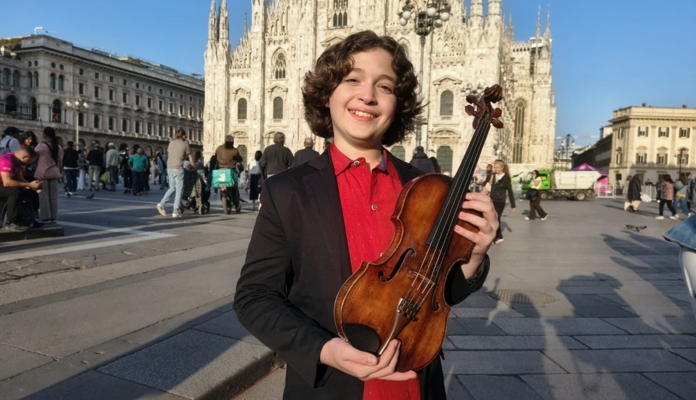 Tras ser elegido entre 100 violinistas de todo el mundo, Marcos Carreras será finalista en Alemania | Espectáculos