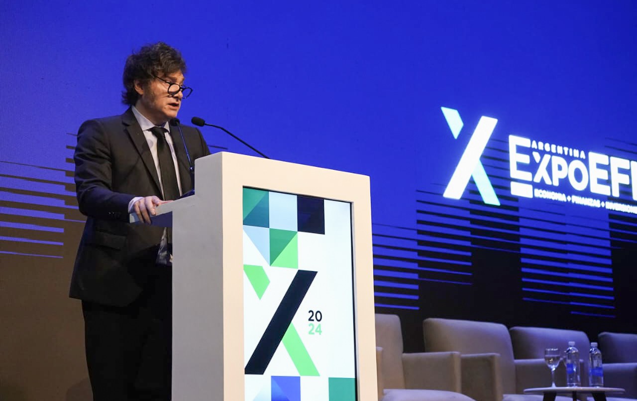 En la Bolsa de Cereales, Milei anunció la baja de retenciones al trigo, la cebada y la soja | Política