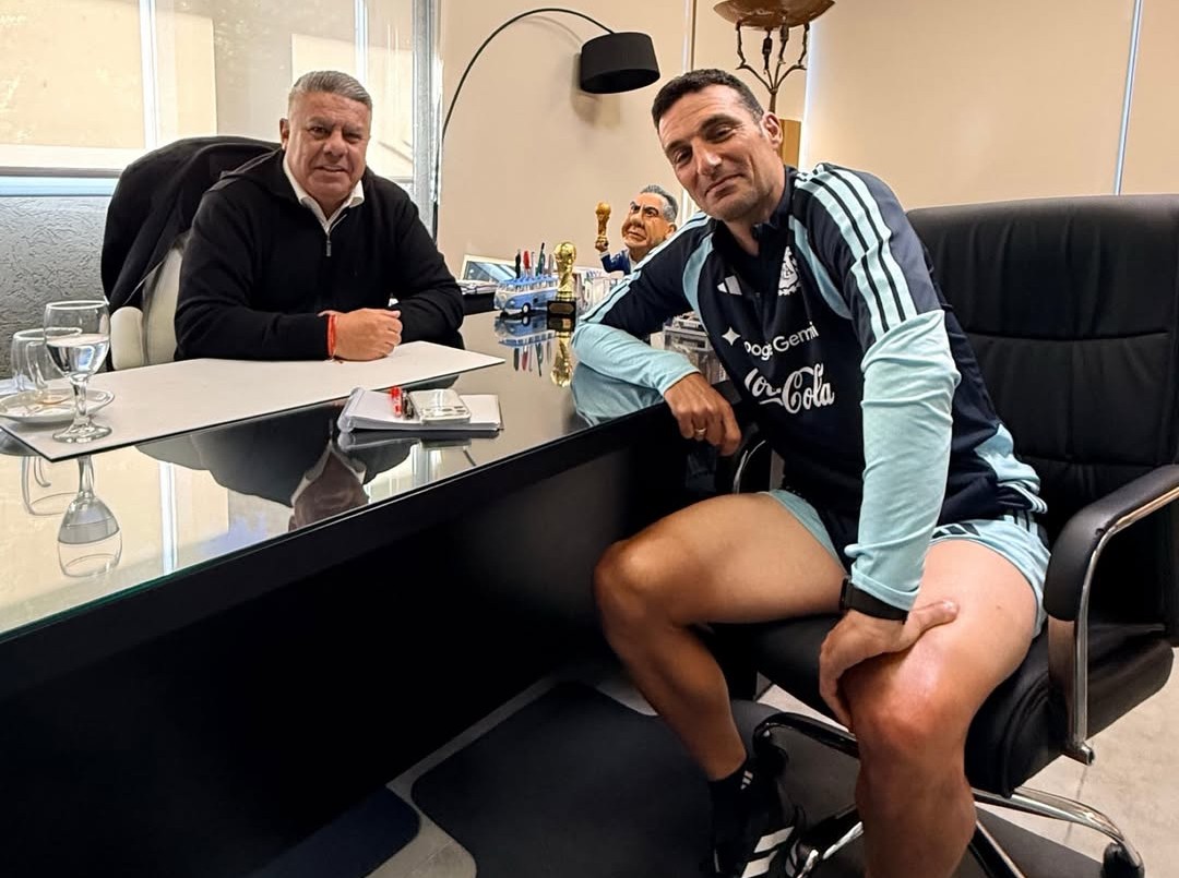 Scaloni se reunió con Tapia: “Enfocados y en modo Mundial” | Deportes