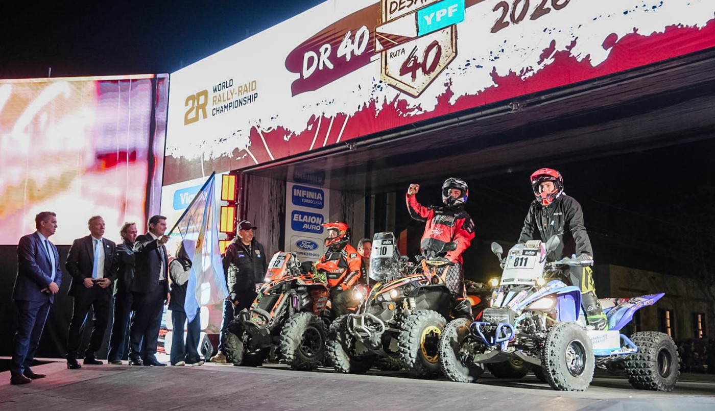 La largada del Desafío Ruta 40 contó con la presencia del Automóvil Club Argentino | Deportes