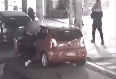 Córdoba: robó un auto con una nena de 4 años adentro y todo quedó registrado | Actualidad