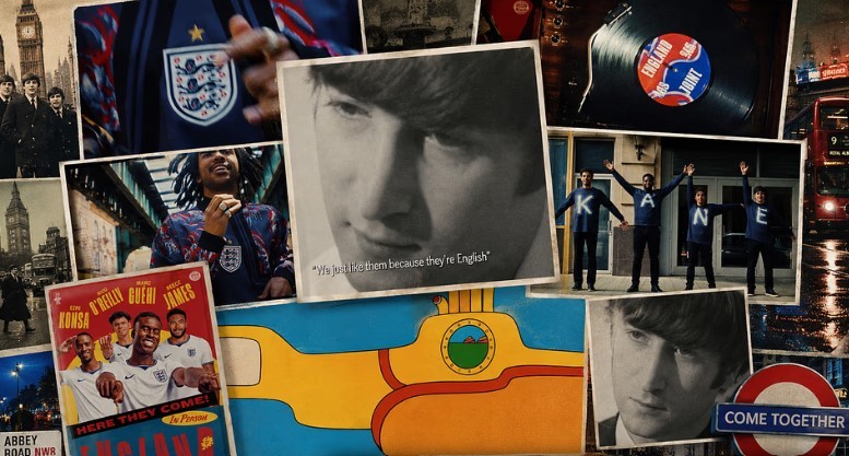 John Lennon y los Beatles presentaron la lista de Inglaterra para el Mundial 2026 al ritmo de "Come Together" | Mundial 2026