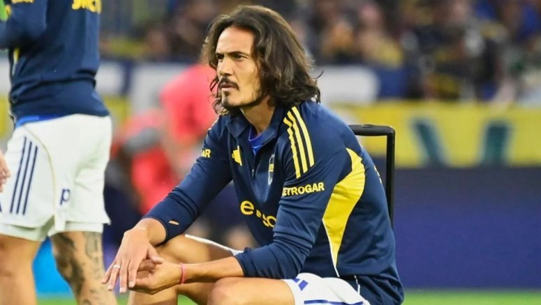 Cavani volvió a lesionarse en la previa a un partido decisivo de Boca | Deportes