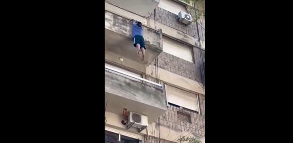 Habló la pareja del hombre que cayó desde un cuarto piso en Rosario | Actualidad