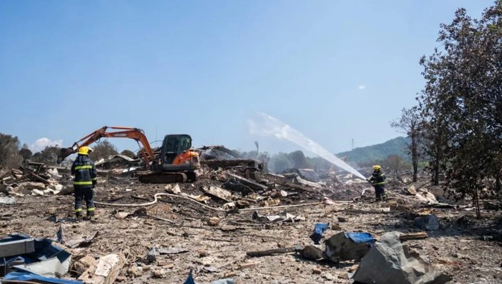 Una explosión en una fábrica de fuegos artificiales en China deja 26 muertos | Internacionales