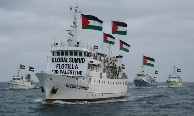 Israel interceptó barcos de una flotilla de ayuda humanitaria con destino a Gaza | Internacionales