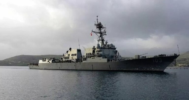 Una fragata de la Armada estadounidense fue alcanzada por dos misiles iraníes | Internacionales