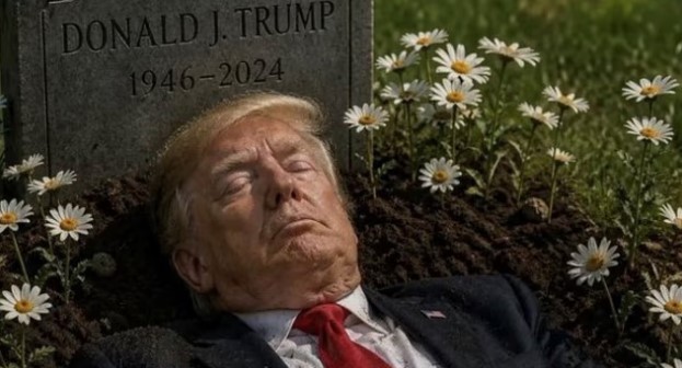 Un actor de Star Wars publicó una foto de Trump en su tumba y se disculpó | Internacionales