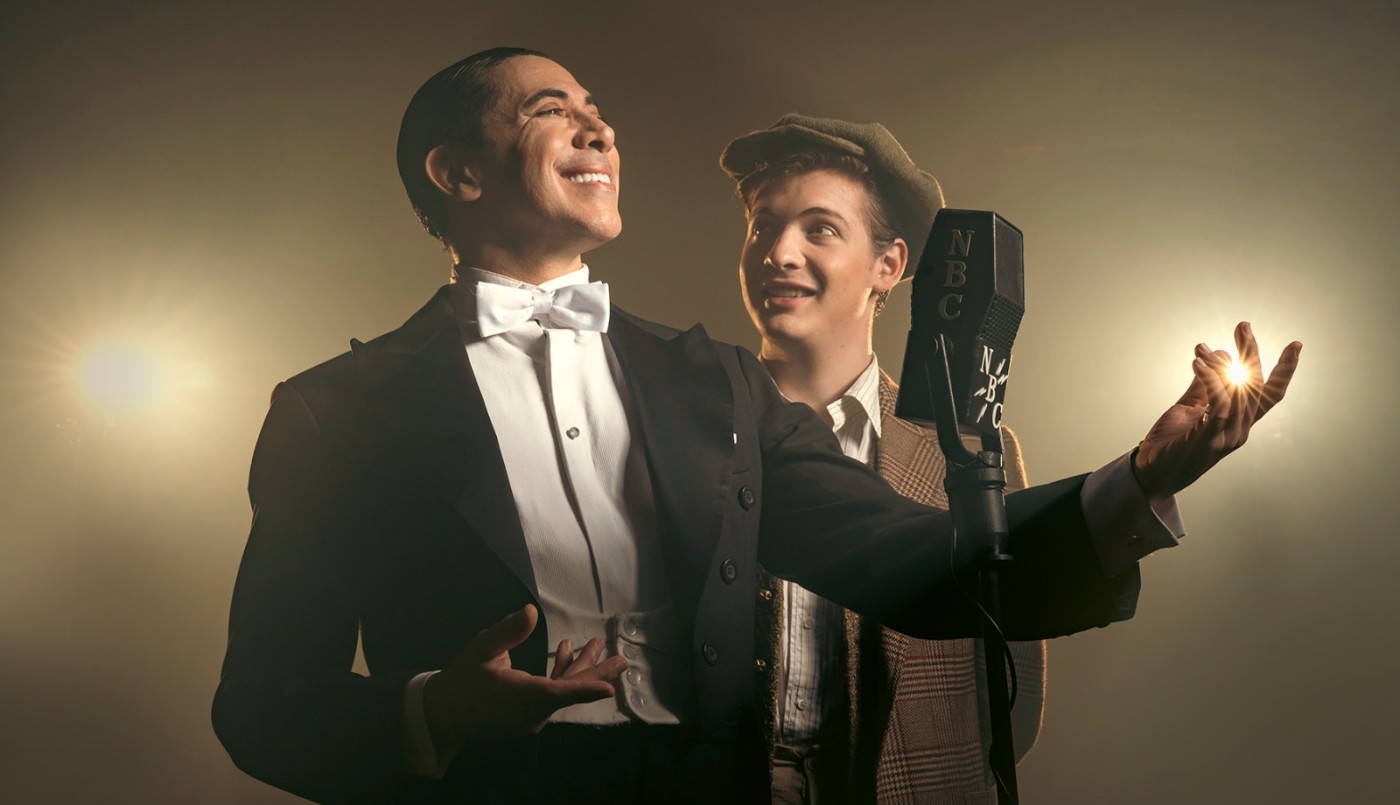 "Cuando Frank conoció a Carlitos": el encuentro imaginario entre Carlos Gardel y Frank Sinatra se renueva en cada función | Espectáculos
