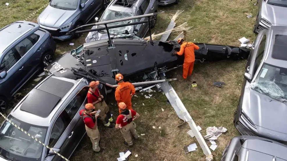 Qué se sabe del accidente de helicóptero en el que murieron Gaspi y Lucas Vignale | Actualidad