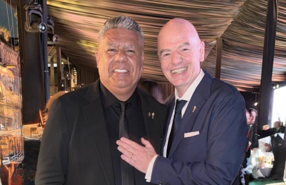 "Chiqui" Tapia respaldó a Infantino en la previa del Mundial 2026: "Siempre de tu lado" | Deportes