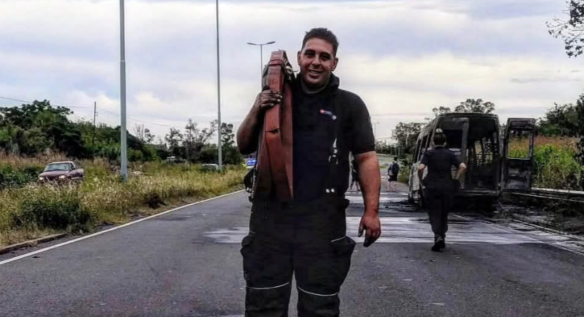 Un bombero que combatía un incendio murió atropellado | Actualidad