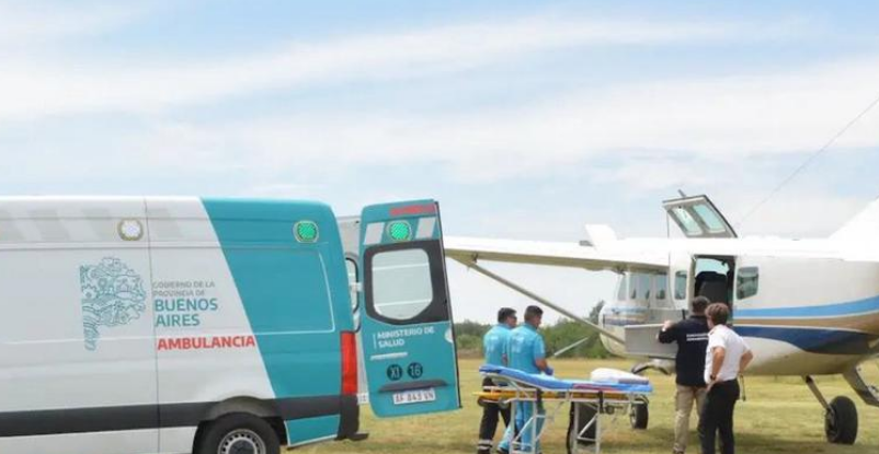 El vuelo sanitario de Bastián fue el 18° del año: cómo fue el traslado a La Matanza | Actualidad