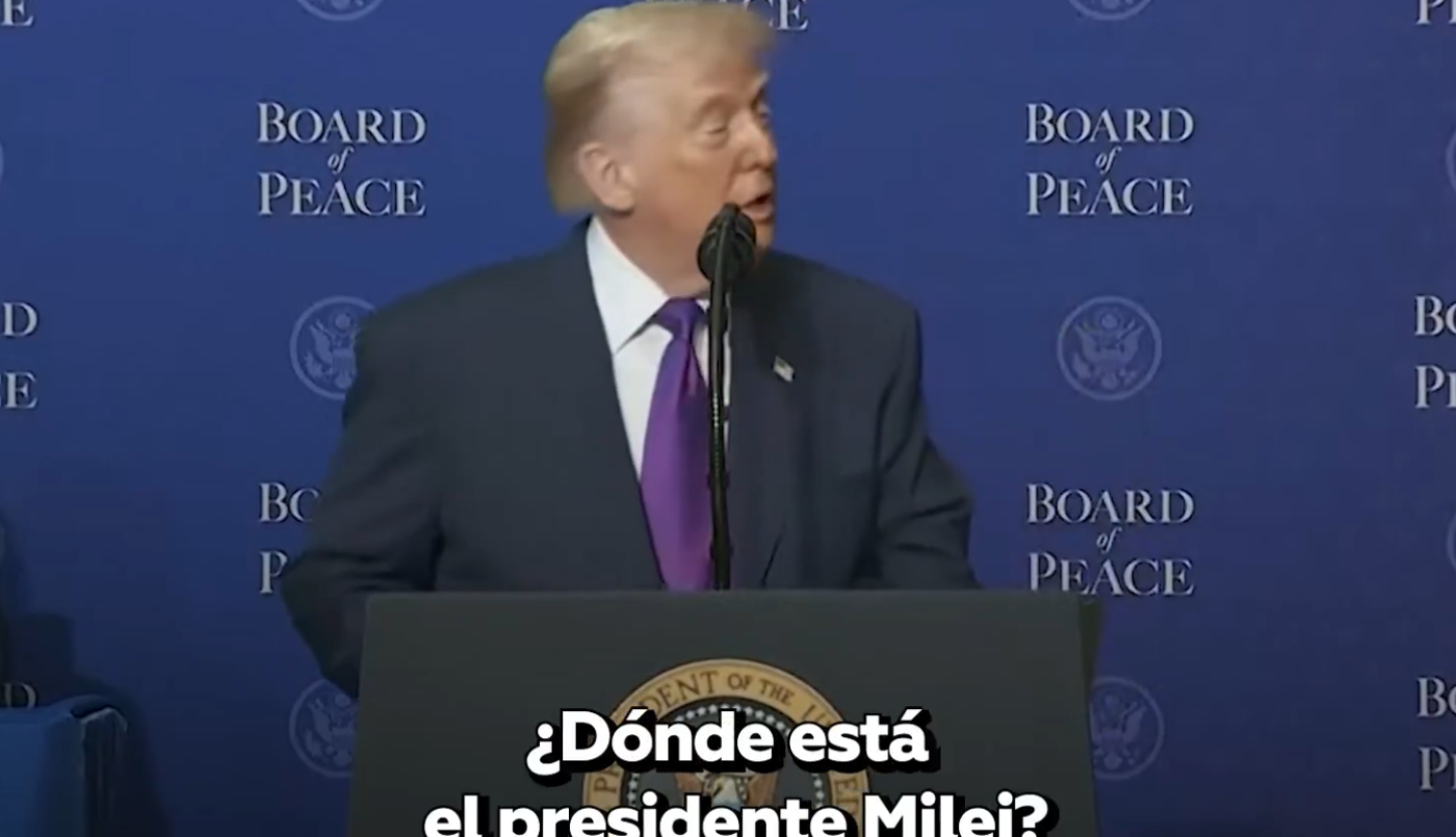 "Apoyo a este caballero": el elogio de Donald Trump a Javier Milei en Washington | Política