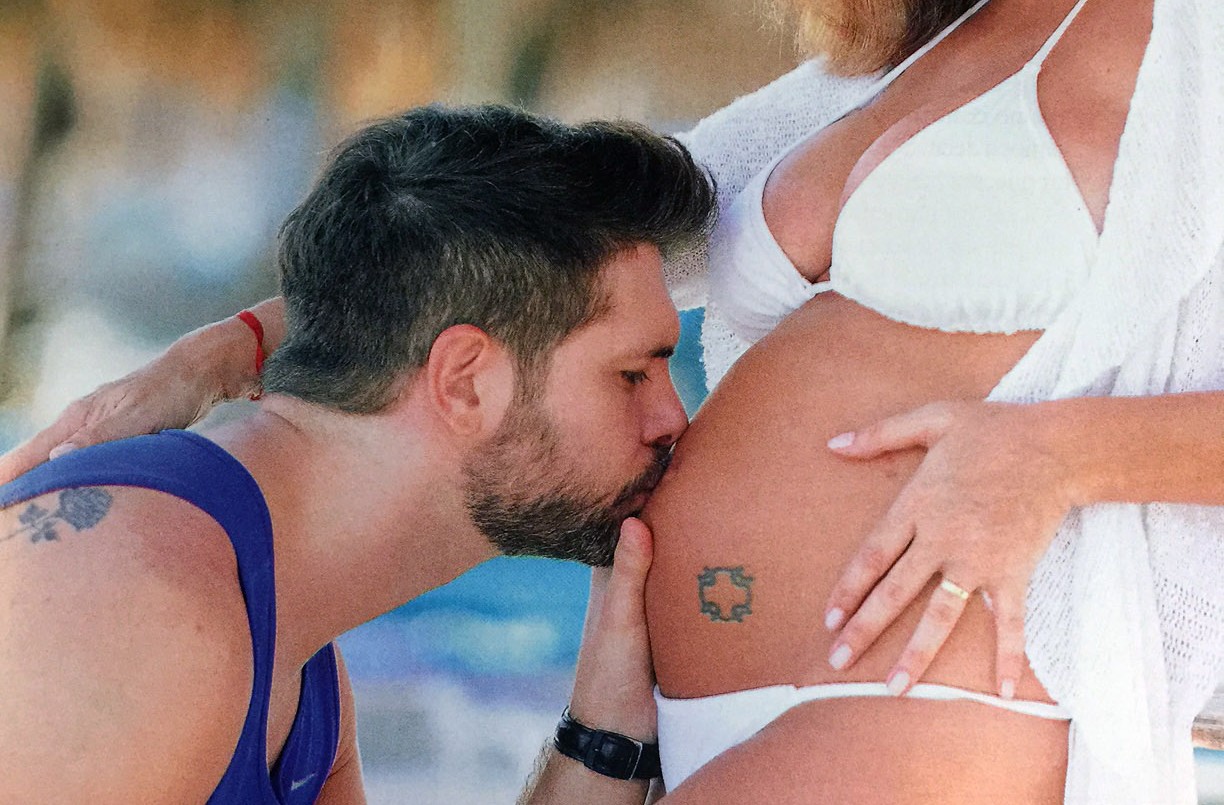 María Fernanda Callejón, embarazada a los 48 años: mostró su pancita en la playa | Espectáculos