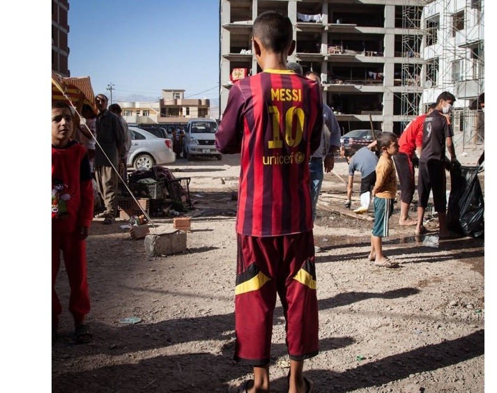 Lio Messi se manifestó en contra de la guerra en Siria e Irak | Deportes