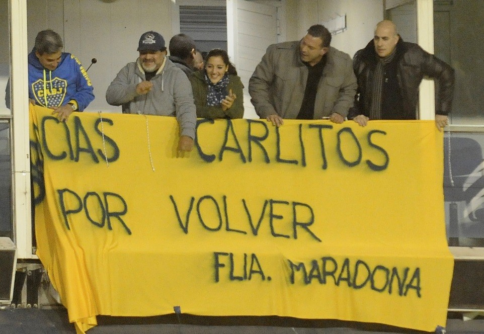 Diego Maradona: "Amo a  Carlitos por su entrega" | Deportes