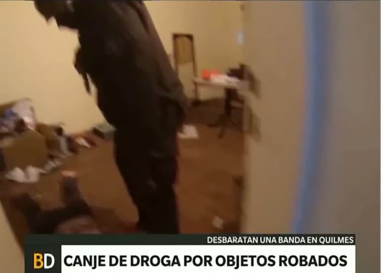 Canje de droga por objetos robados | Actualidad