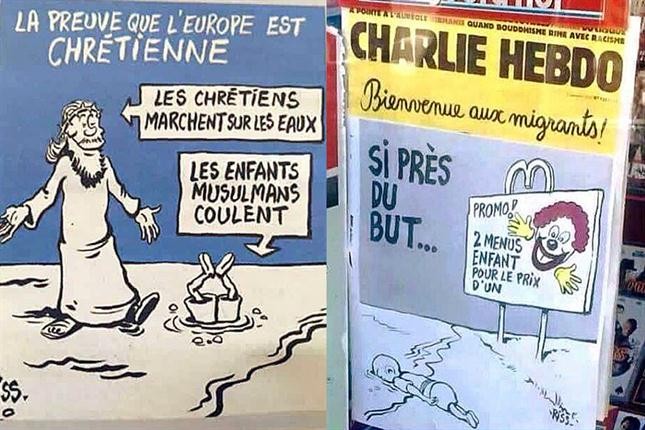 La tapa de la revista Charlie Hebdo sobre Aylan Kurdi | Internacionales
