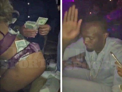 Video: la fiesta de Usain Bolt con strippers en el cumpleaños del rapero Lil Wayne | Espectáculos