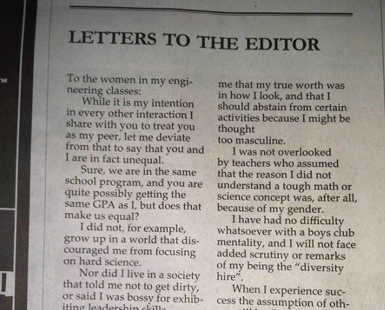 #EsViral: la carta que explica por qué los chicos y las chicas no son iguales | Curiosidades