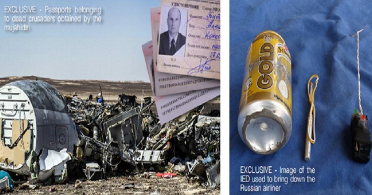 Así es la bomba que el Estado Islámico usó para derribar el avión ruso | Internacionales
