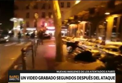 Un video grabado segundos después del ataque en París | Internacionales