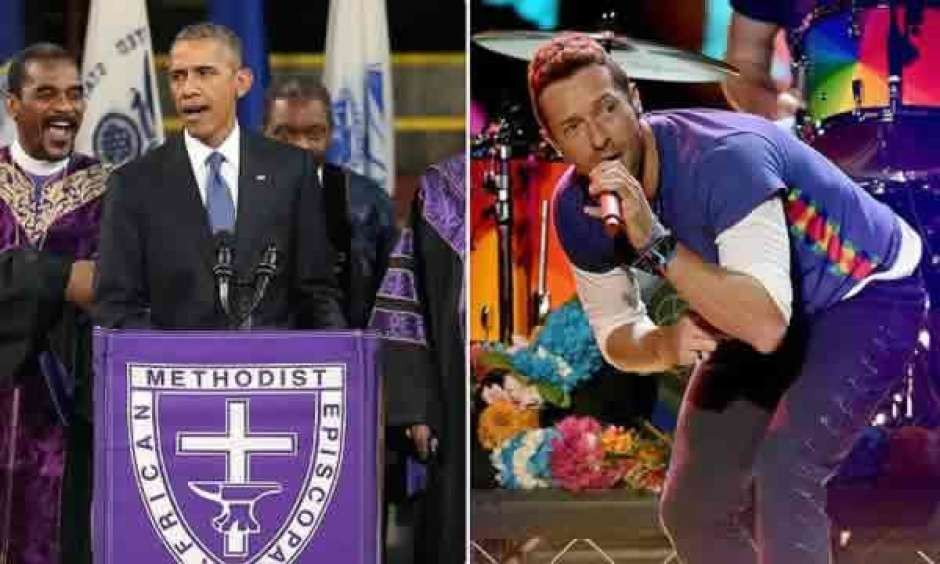 El presidente Barack Obama canta en el próximo álbum de Coldplay | Espectáculos