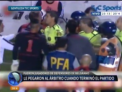 Morón le ganó a Defensores de Belgrano y el partido terminó en escándalo | Deportes