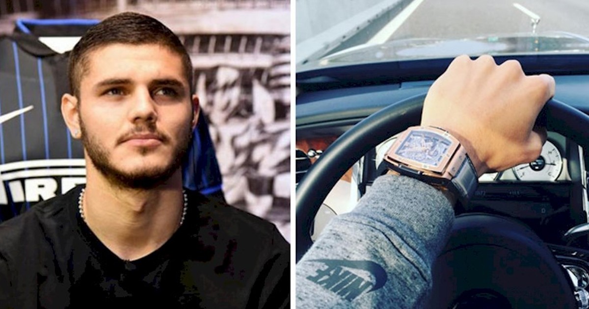 Icardi mostró un costoso reloj en redes sociales y se lo robaron | Espectáculos