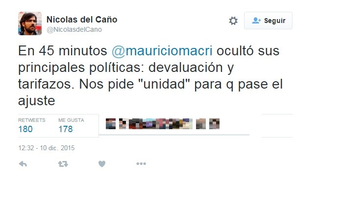 Mensajes de políticos y famosos a Macri en Twitter: entre saludos, críticas y chicanas | Política