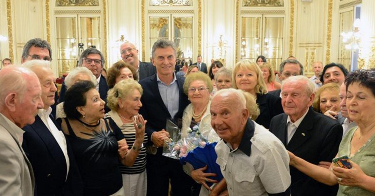 Macri recibió a sobrevivientes del Holocausto en Casa Rosada | Política