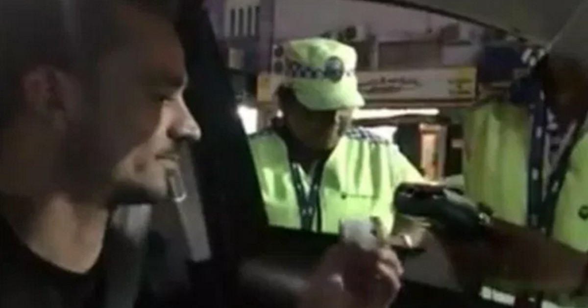 El insólito control de alcoholemia de Chano Charpentier | Espectáculos