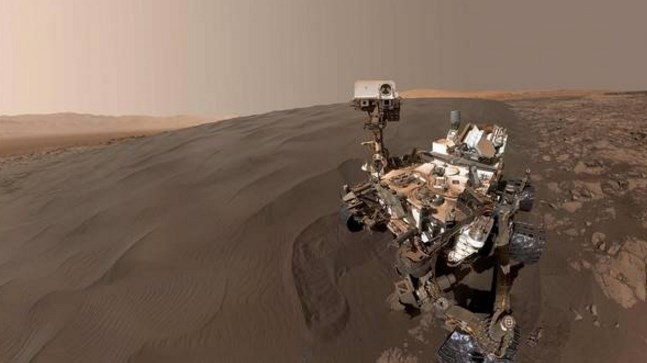 La espectacular "selfie" del robot Curiosity en Marte | Internacionales