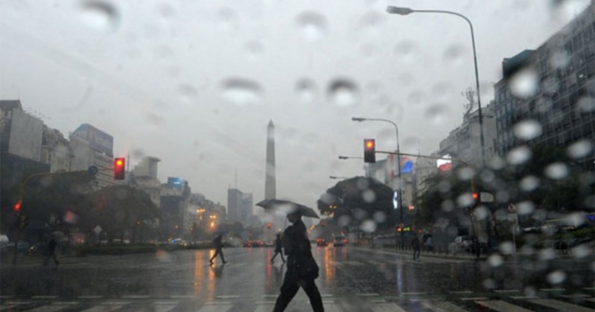Alerta por lluvias y tormentas intensas en Capital Federal y alrededores | Actualidad