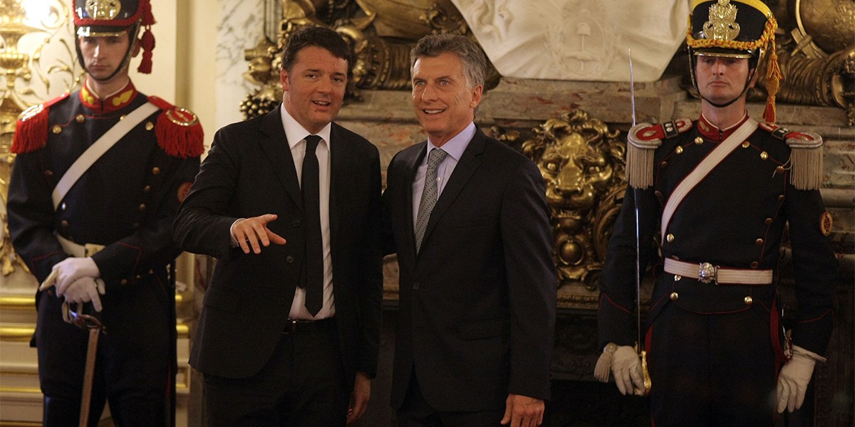 Macri y Renzi acordaron "tender puentes" para generar inversiones | Política