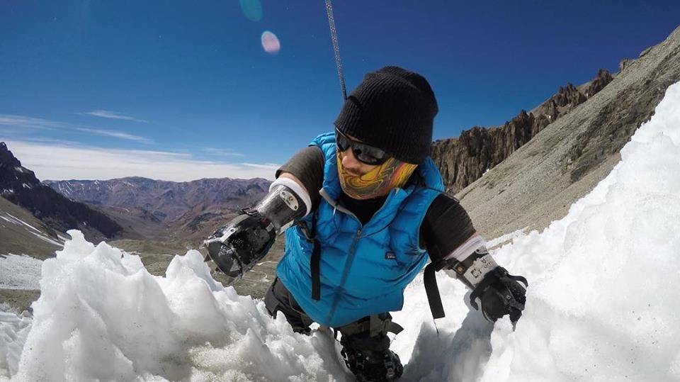Escaló el Aconcagua sin brazos ni piernas | Actualidad