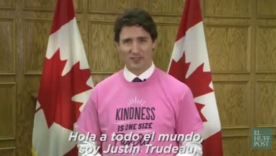 ¿Por qué el primer ministro de Canadá se vistió de rosa? | Internacionales