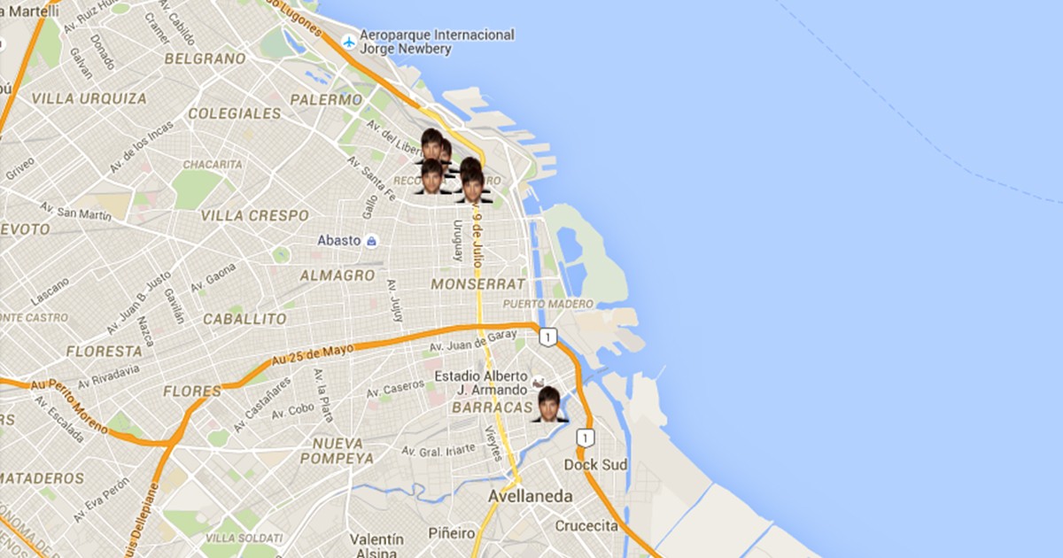 Ashton en Buenos Aires: el mapa de los lugares que visitó el actor | Espectáculos