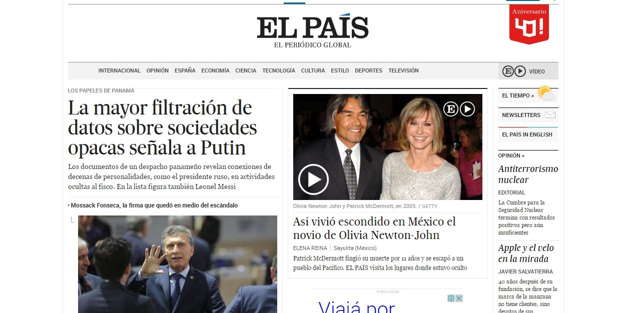 Cómo reflejó la prensa internacional el escándalo “Panamá Papers” | Internacionales