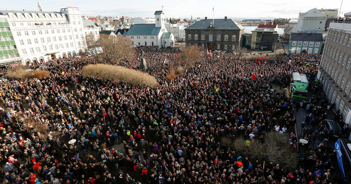 "Panamá Papers": protestan y piden renuncia del primer ministro de Islandia | Internacionales