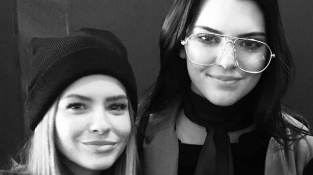 La China Suárez cholula y guardasbosque: foto con Kendall Jenner | Espectáculos