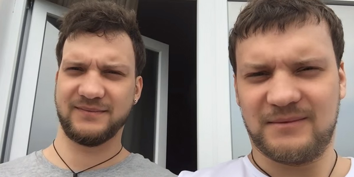 La divertida reacción de dos hermanos gemelos al intercambiar sus rostros | Redes