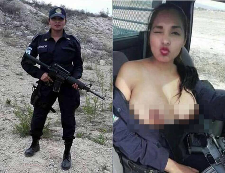 Policía "hot" fue detenida luego de publicar fotos en topless dentro de un patrullero | Curiosidades