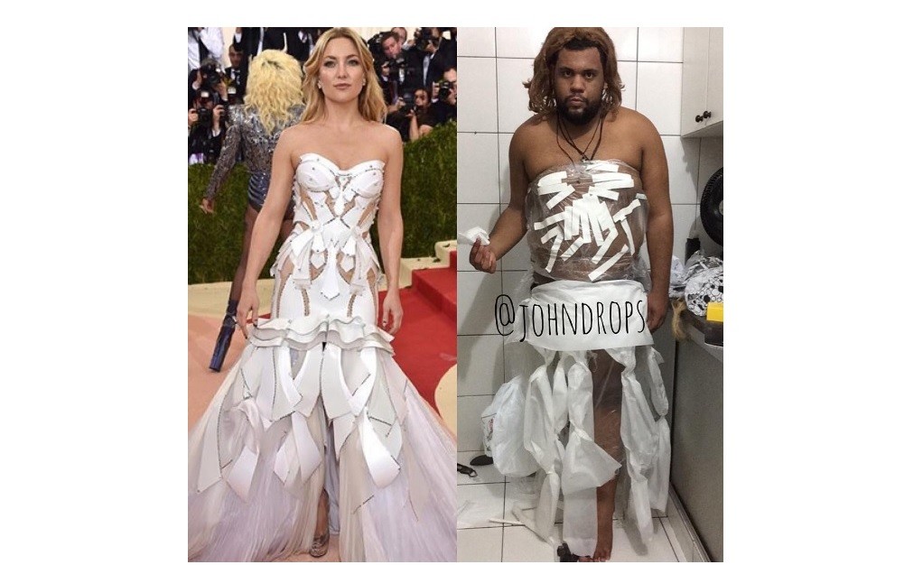 #Esviral Un blogger brasileño logró hacer las mejores versiones de los looks de la gala del MET | Espectáculos