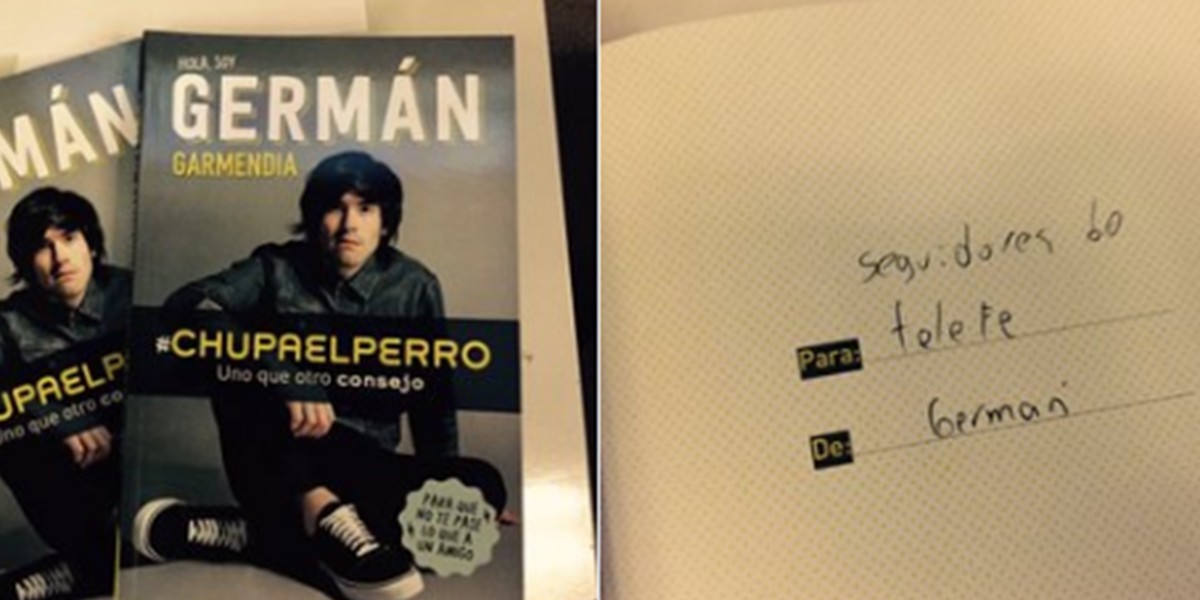 #SoyGermanEnTelefe: estos son los ganadores de los libros autografiados | Redes