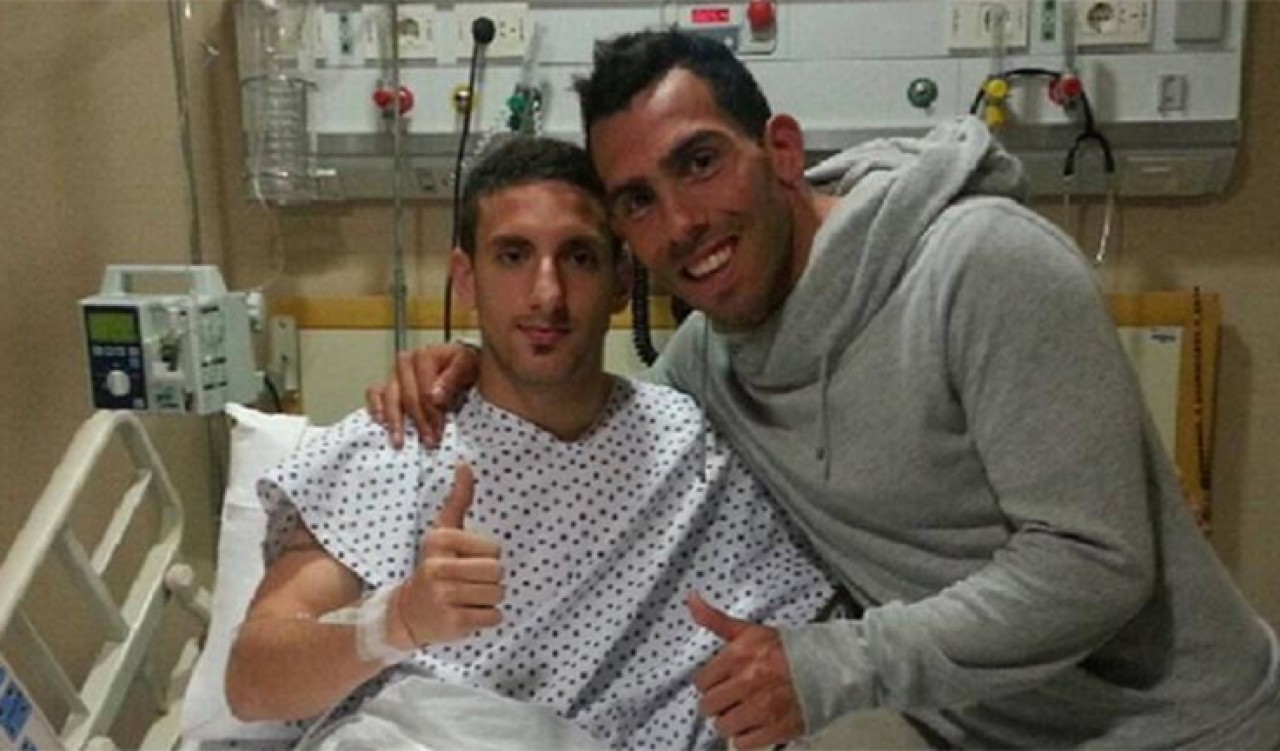 Ezequiel Ham volvió a entrenar después de la fractura de tobillo que le provocó Tevez | Deportes