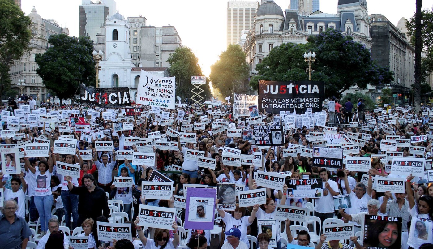 Tragedia de Once: Familiares de las víctmas presentaron las apelaciones al veredicto del juicio | Actualidad