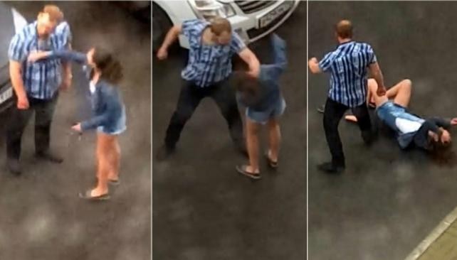 Video: un salvaje caso de violencia de género captado por un testigo en Rusia | Internacionales